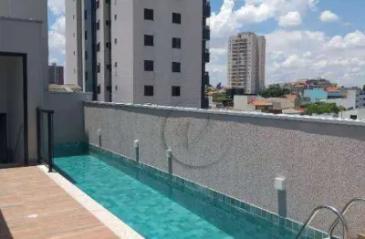 Apartamento com 1 dormitório à venda, 48 m² por r$ 310.000,00 - vila valparaíso - santo andré/sp