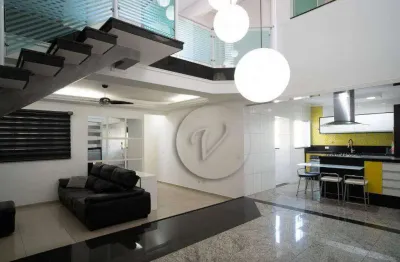 Cobertura para alugar, 335 m² por r$ 8.271,00/mês - campestre - santo andré/sp