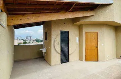 Cobertura com 2 quartos à venda na Rua Amambaí, Vila Helena, Santo André