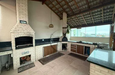 Cobertura com 3 dormitórios à venda, 70 m² por r$ 680.000,00 - vila alzira - santo andré/sp