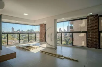 Apartamento com 3 dormitórios para alugar, 132 m² por r$ 8.100,00/mês - jardim - santo andré/sp