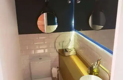 Apartamento com 3 dormitórios à venda, 177 m² por r$ 2.820.000,00 - campestre - santo andré/sp