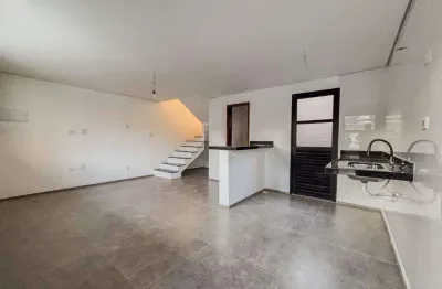 Sobrado com 2 dormitórios à venda, 113 m² por r$ 585.000,00 - parque erasmo assunção - santo andré/sp