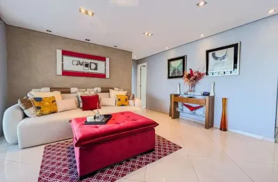 Apartamento de alto padrão à venda | 4 dormitórios | 3 suítes | 4 vagas | condomínio ventura – bairro jardim, santo andré/sp