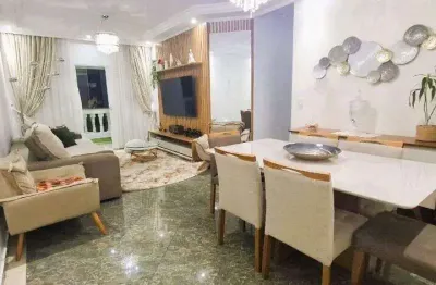 Apartamento com 3 dormitórios à venda, 115 m² por r$ 650.000,00 - vila pires - santo andré/sp