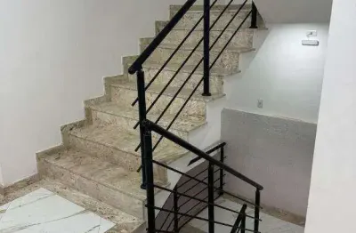 Ótima cobertura com 2 dormitórios à venda, 44,68 m² + 44,68 m² por r$ 510.000 - parque erasmo assunção - santo andré/sp