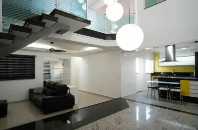 Cobertura com 4 dormitórios à venda, 335 m² por r$ 1.500.000,00 - campestre - santo andré/sp