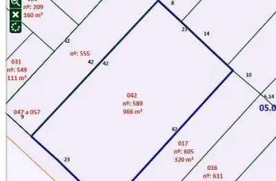 Terreno à venda, 966 m² por r$ 3.800.000,00 - centro - santo andré/sp