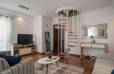 Cobertura com 3 dormitórios à venda, 180 m² por r$ 950.000,00 - vila assunção - santo andré/sp