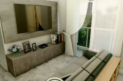 Apartamento com 2 dormitórios à venda, 46 m² por r$ 350.000 - vila aquilino - santo andré/sp