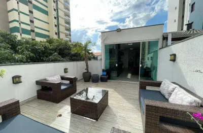 Cobertura com 134 m² a venda de porteira fechada na vila valparaiso