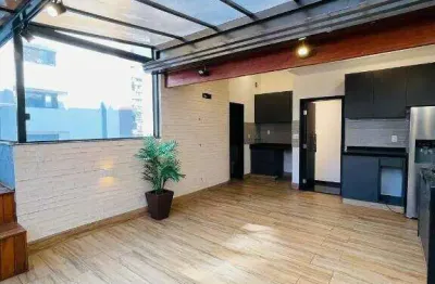 Cobertura com 2 dormitórios à venda, 100 m² por r$ 679.000,00 - vila bastos - santo andré/sp