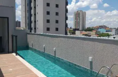 Apartamento com 1 dormitório à venda, 48 m² por r$ 310.000,00 - vila valparaíso - santo andré/sp
