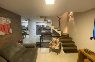 Sobrado com 2 dormitórios à venda, 100 m² por r$ 660.000,00 - jardim - santo andré/sp