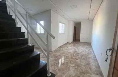 Cobertura, 106 m² - venda por r$ 460.000,00 ou aluguel por r$ 2.720,83/mês - vila linda - santo andré/sp