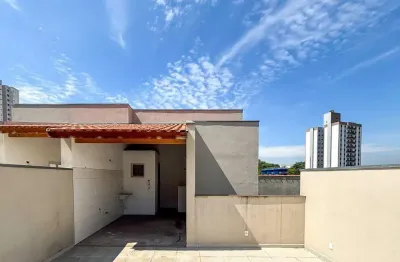 Cobertura à venda, 85 m² por r$ 370.000,00 - vila príncipe de gales - santo andré/sp