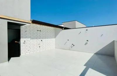 Apartamento triplex com 2 dormitórios à venda, 105 m² por r$ 530.000,00 - vila homero thon - santo andré/sp