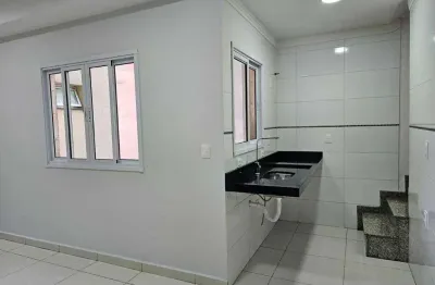 Maravilhosa cobertura ampla, no bairro vila apiaí, santo andré/sp, com 2 dormitórios, 2 suítes, 2 vagas cobertas.