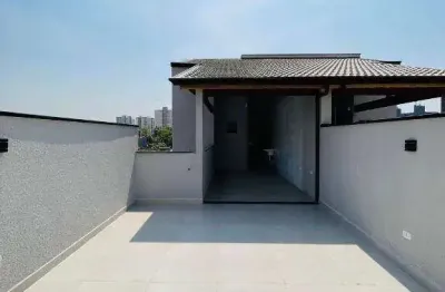 Cobertura à venda, 110 m² por r$ 530.000,00 - vila eldízia - santo andré/sp