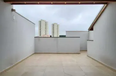 Cobertura com 3 dormitórios à venda, 149 m² por r$ 618.000,00 - vila curuçá - santo andré/sp
