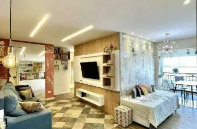 Apartamento à venda, 97 m² por r$ 950.000,00 - vila scarpelli - santo andré/sp