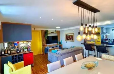 Apartamento à venda .134m² de área privativa, oferecendo 3 quartos, 3 suítes 3 vagas no bairro campestre, santo andré/sp