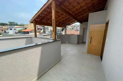 Cobertura com 2 dormitórios à venda, 94 m² por r$ 475.000,00 - parque das nações - santo andré/sp