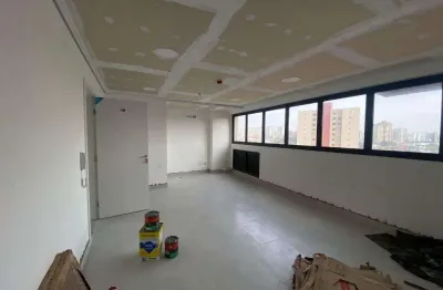 Sala à venda, 34 m² por r$ 325.000,00 - vila assunção - santo andré/sp