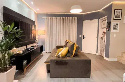 Sobrado à venda, 118 m² por r$ 920.000,00 - vila homero thon - santo andré/sp