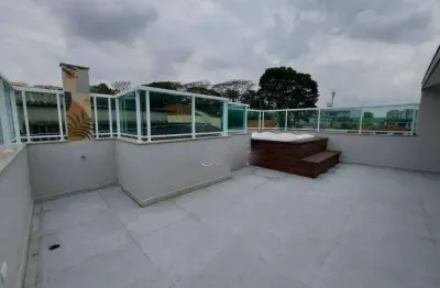 Cobertura com 4 dormitórios, 177 m² - venda por r$ 1.490.000,00 ou aluguel por r$ 10.360,00/mês - utinga - santo andré/sp