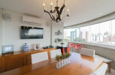 Apartamento com 3 dormitórios à venda, 126 m² por r$ 1.420.000,00 - vila scarpelli - santo andré/sp