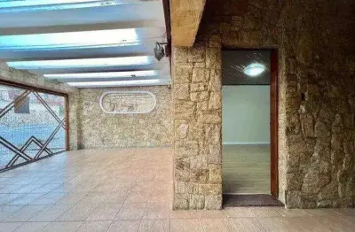 Sobrado para alugar, 213 m² por r$ 4.000,01/mês - jardim bela vista - santo andré/sp