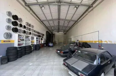 Galpão para alugar, 600 m² por r$ 14.700,00/mês - vila américa - santo andré/sp