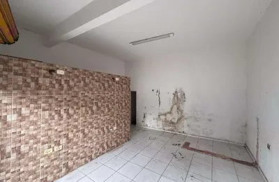 Salão para alugar, 30 m² por r$ 980,00/mês - vila lutécia - santo andré/sp