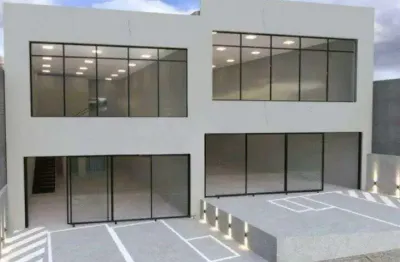 Salão para alugar, 240 m² por r$ 14.000,00/mês - vila bastos - santo andré/sp