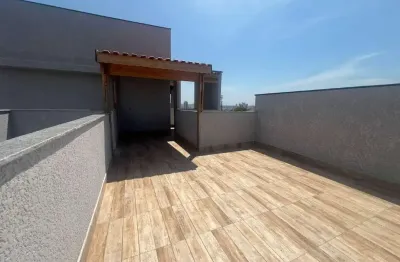 Cobertura à venda, 2 quartos, 1 suíte, 1 vaga, vila alzira - santo andré/sp