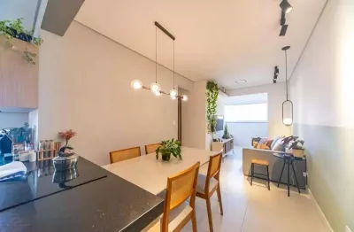 Apartamento à venda com 60m², 2 dormitórios (1 suíte), 1 vaga e varanda gourmet – condomínio completo no bairro campestre, santo andré