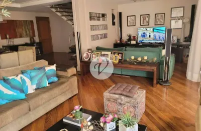 Apartamento duplex 210m² • 3 suítes • 3 vagas • condomínio completo – vila gilda, santo andré/sp