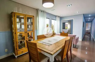 Apartamento à venda, 3 quartos, 1 suíte, 2 vagas, vila assunção - santo andré/sp