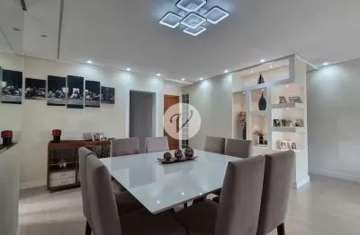 Magnífica cobertura residencial de 226 m² com 3 dormitórios, 1 suíte, 2 vagas de garagem no parque novo oratório em santo andré