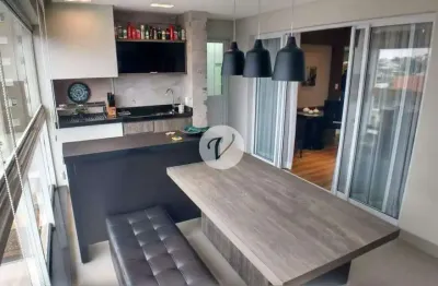 Apartamento à venda, 2 quartos, 2 suítes, 5 vagas, jardim são caetano - são caetano do sul/sp