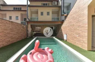 Sobrado Residencial 4 suítes mobiliado no Centro – Ribeirão Pires, 250 m²