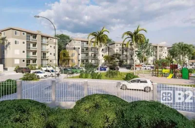 Apartamento com 2 dormitórios à venda, 48 m² por r$ 211.000,00 - parque viaduto - bauru/sp