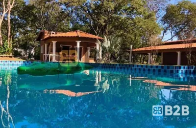 Chácara com 3 dormitórios à venda, 5400 m² por r$ 1.300.000,00 - loteamento chácaras vale do são luiz - pederneiras/sp