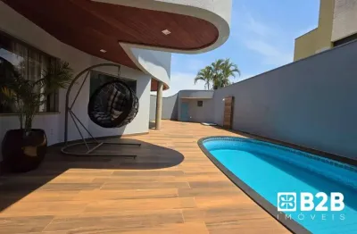Casa com 4 dormitórios à venda, 315 m² por r$ 1.390.000,00 - jardim estoril - bauru/sp
