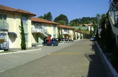 Casa em condomínio fechado com 2 quartos à venda na estrada municipal do embu, 1, jardim torino, cotia por r$ 280.000