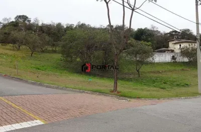Terreno em condomínio fechado à venda na estrada municipal fernando nobre, 500, jardim do golf i, jandira por r$ 682.000