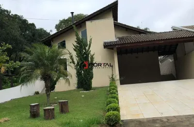 Casa em condomínio fechado com 3 quartos à venda na ribeirão da lajes, parque santo afonso, vargem grande paulista por r$ 1.042.000