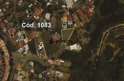 Terreno em condomínio fechado à venda na avenida circular, 1, jardim passárgada i, cotia por r$ 1.390.000