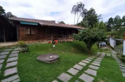 Casa em condomínio fechado com 4 quartos à venda na almerim, gramado, cotia por r$ 750.000